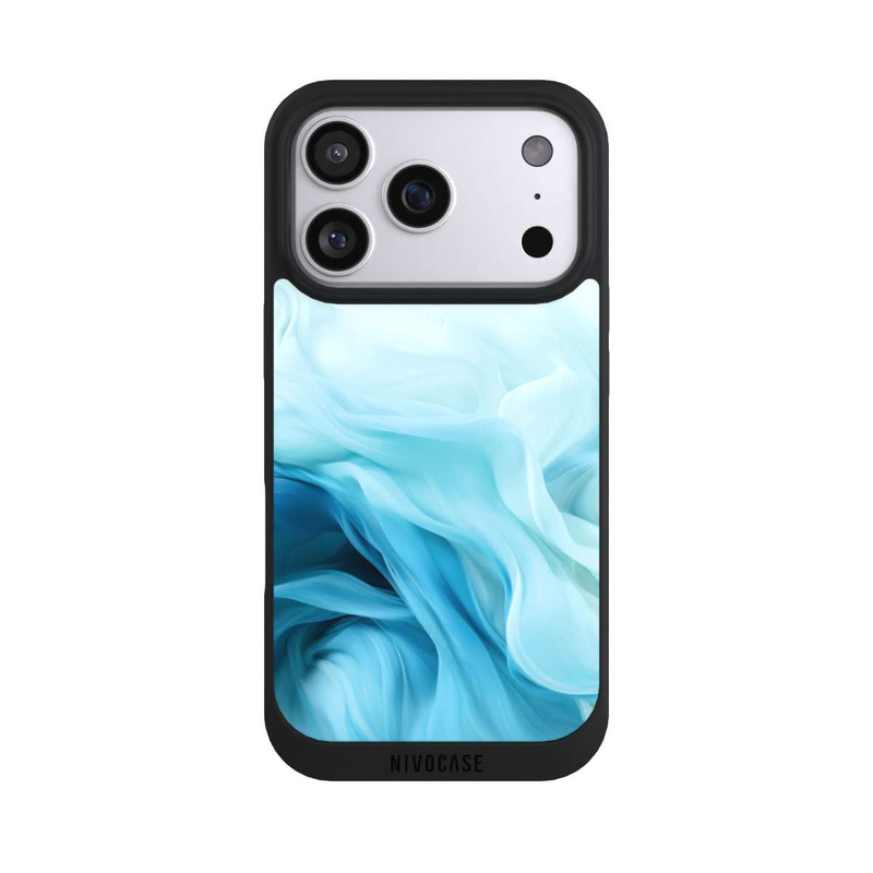 iPhone 17 Pro NIVOpure Smooth Blue Texture