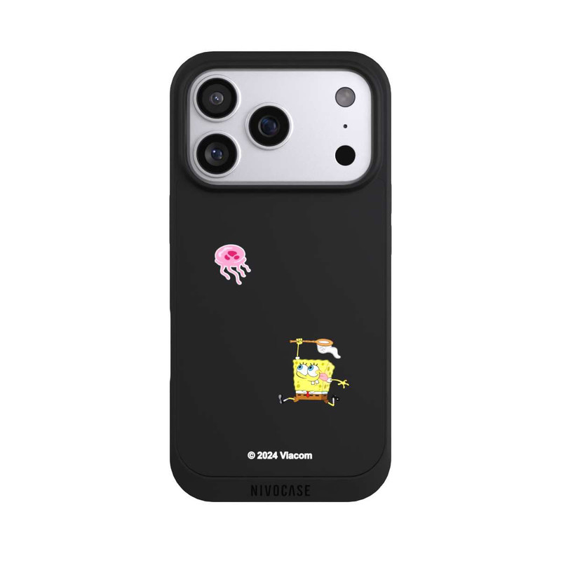 iPhone 17 Pro NIVOpure Spongebob jagt Quallen