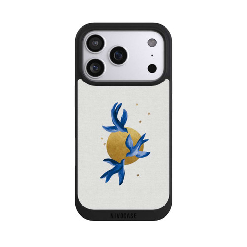 Apple iPhone 17 Pro NIVOpure Oiseaux bleus