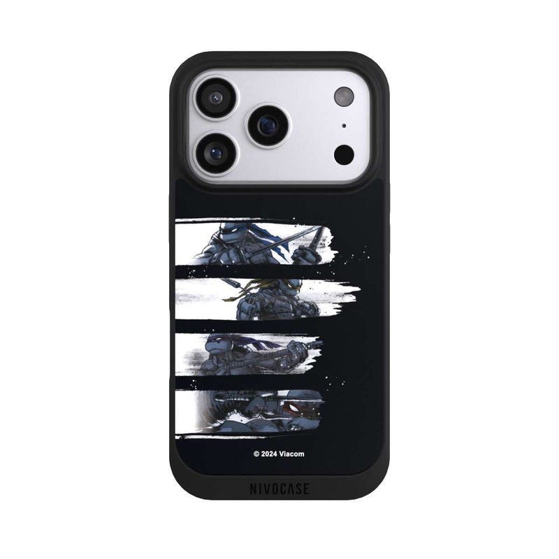iPhone 17 Pro NIVOpure TMNT Schwarz und Weiß Scratch
