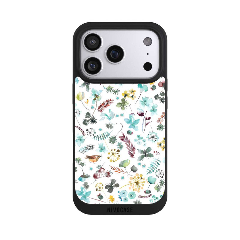 iPhone 17 Pro NIVOpure Botanischer Schmetterling Natur Blau