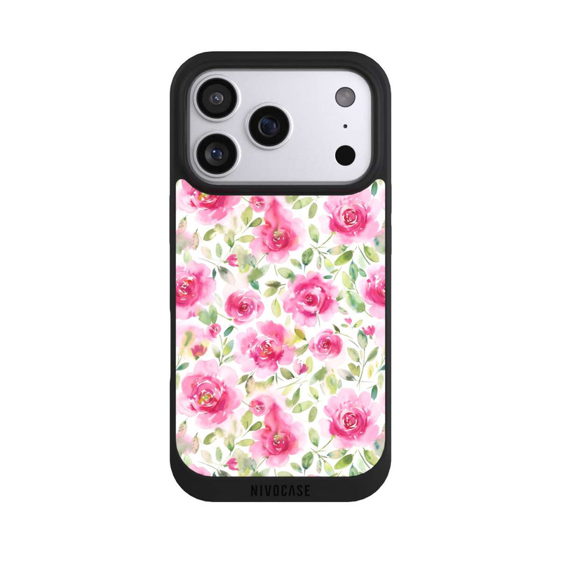 iPhone 17 Pro NIVOpure Aquarell Frische Rosen