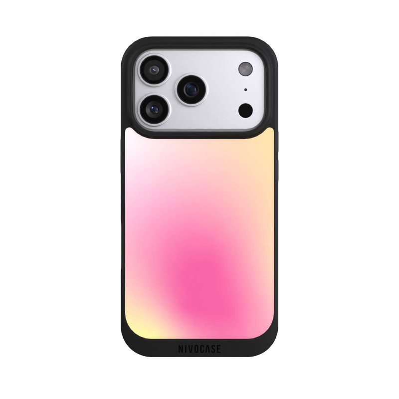 iPhone 17 Pro NIVOpure Aura jaune rose