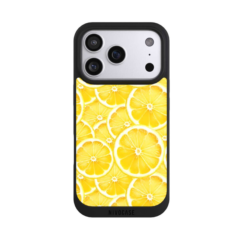 iPhone 17 Pro NIVOpure Lemon pattern