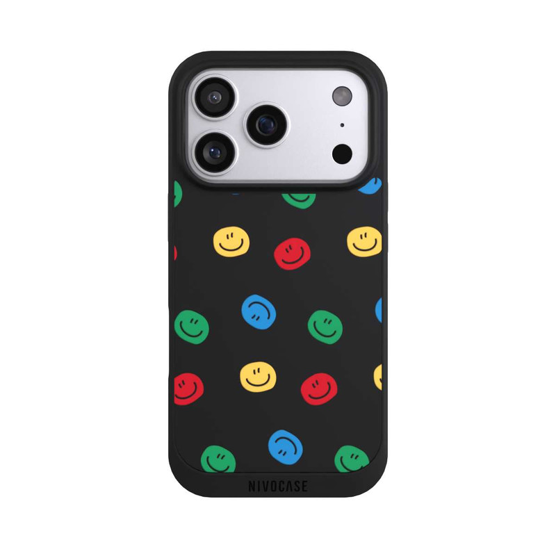 iPhone 17 Pro NIVOpure Smile Motif coloré
