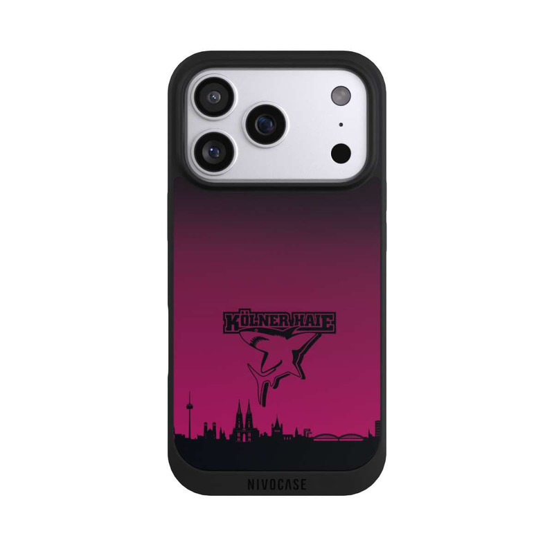 iPhone 17 Pro NIVOpure Kölner Haie Skyline Pink