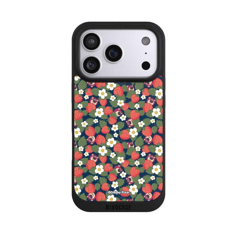 iPhone 17 Pro NIVOpure Lotso Toy Story Strawberry Flower Pattern