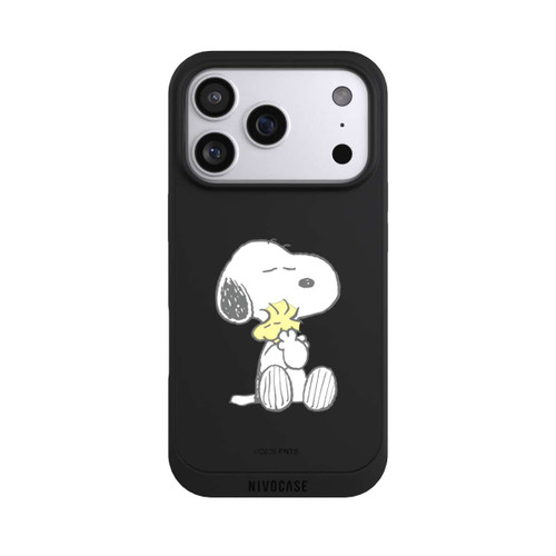 Apple iPhone 17 Pro NIVOpure Transparent Snoopy And Woodstock Cuddling 