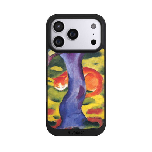 Apple iPhone 17 Pro NIVOpure Cat Behind Tree by Franz Marc