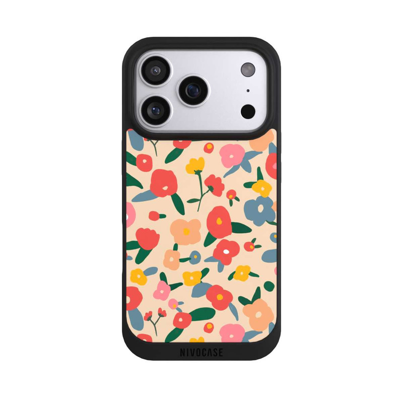 iPhone 17 Pro NIVOpure Retro Bold Scandi Flowers