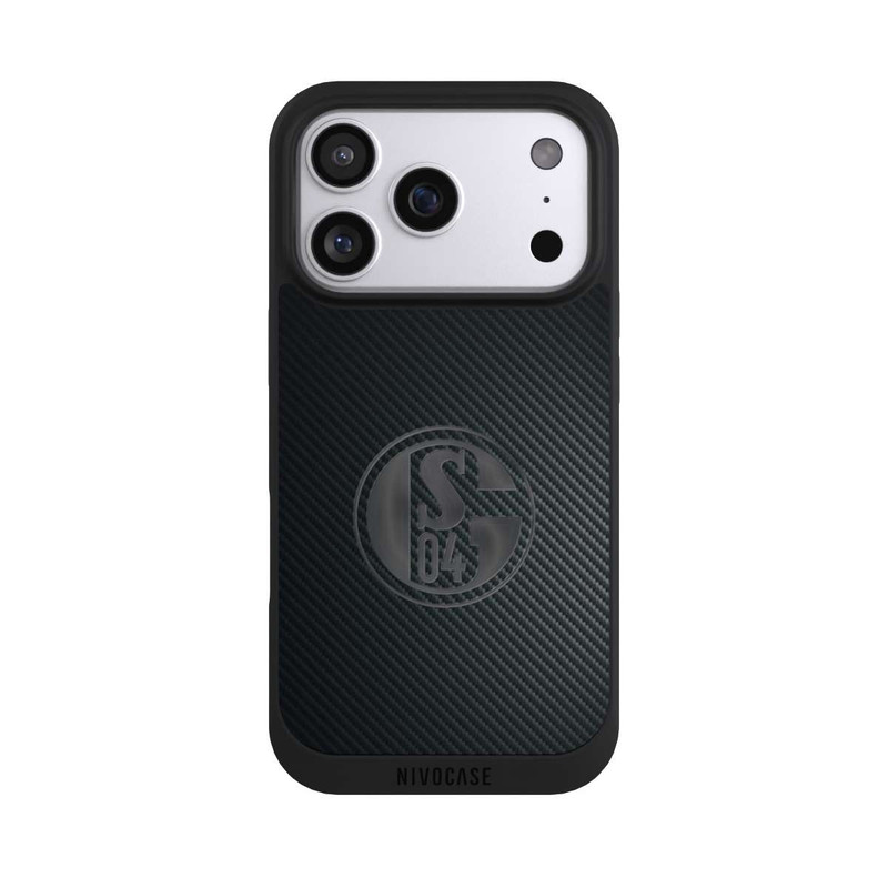 iPhone 17 Pro NIVOpure Schalke 04 Carbon Look