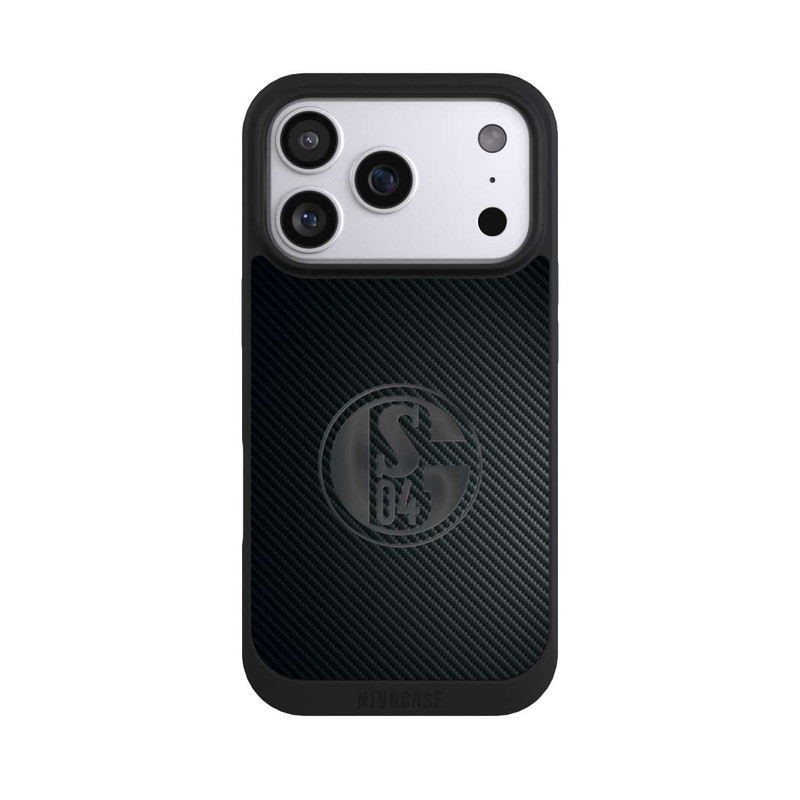 iPhone 17 Pro NIVOpure Schalke 04 Carbon Look