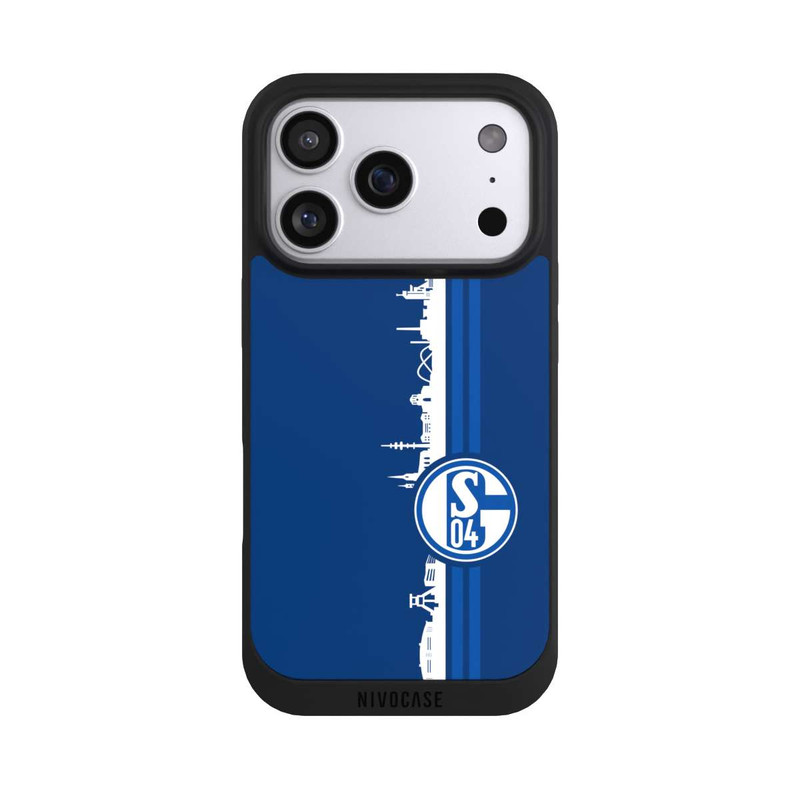 iPhone 17 Pro NIVOpure Schalke 04 Skyline Blau