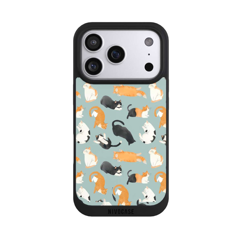 iPhone 17 Pro NIVOpure Cats Pattern
