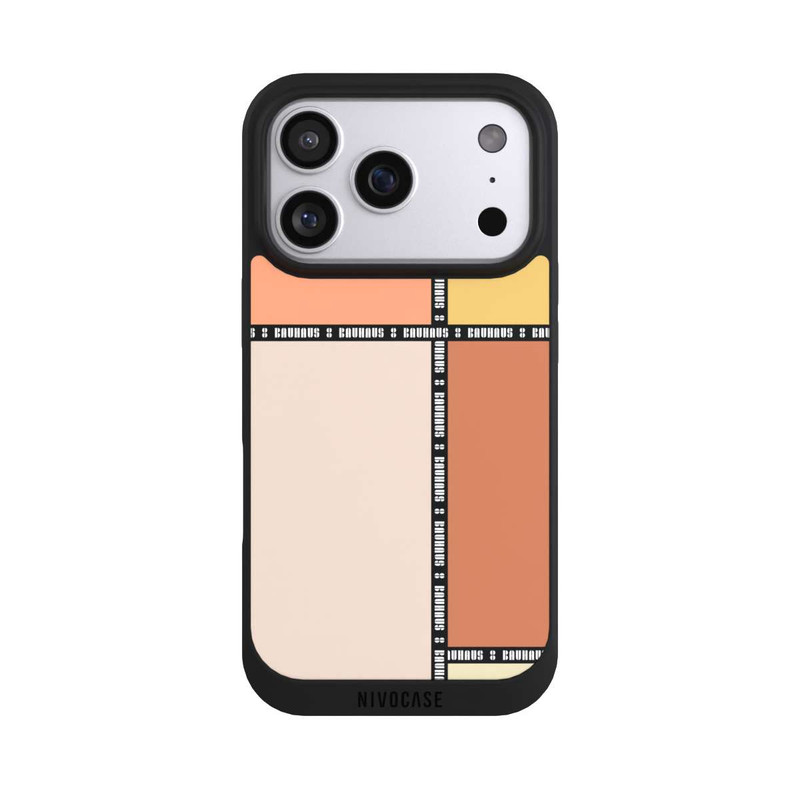 iPhone 17 Pro NIVOpure Bauhaus Squares-Pastel