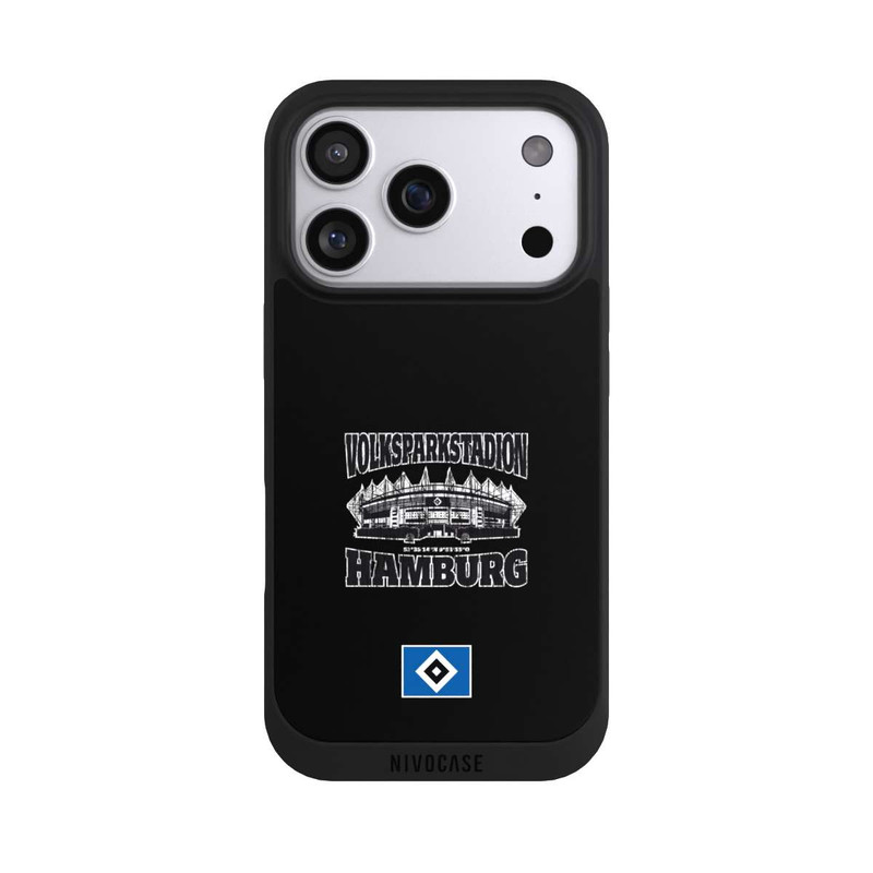 iPhone 17 Pro NIVOpure HSV Volksparkstadion Schwarz