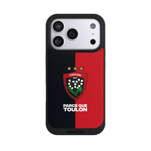 Apple iPhone 17 Pro NIVOpure RCT Logo Rouge Noir
