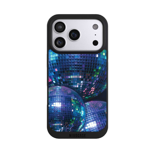Apple iPhone 17 Pro NIVOpure Disco Ball Blue Black Partytime with KI