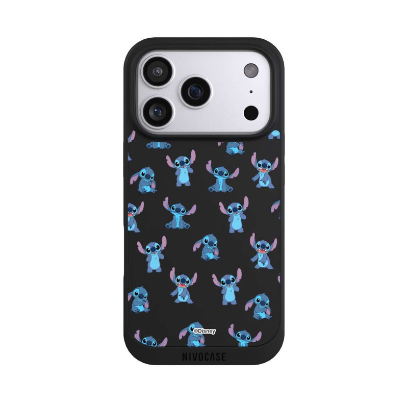 iPhone 17 Pro NIVOpure Stitch Faces Pattern Transparent