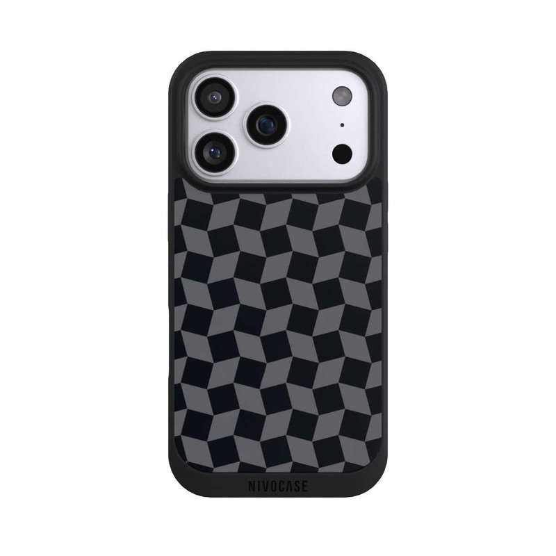 iPhone 17 Pro NIVOpure 3D Würfel-Muster Effektt