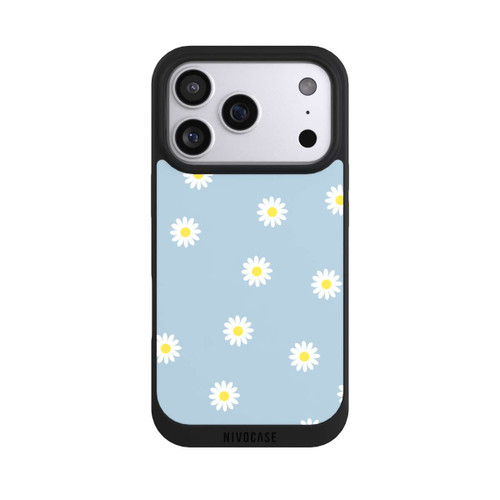 Apple iPhone 17 Pro NIVOpure Gänseblümchen Muster Blau