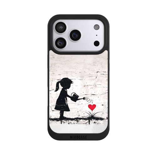 Apple iPhone 17 Pro NIVOpure Girl Watering Bunch of Flowers 