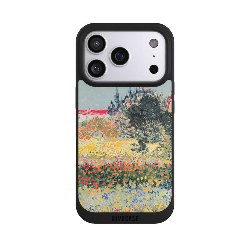iPhone 17 Pro NIVOpure Garden in Bloom, Arles, July 1888 by Vincent van Gogh