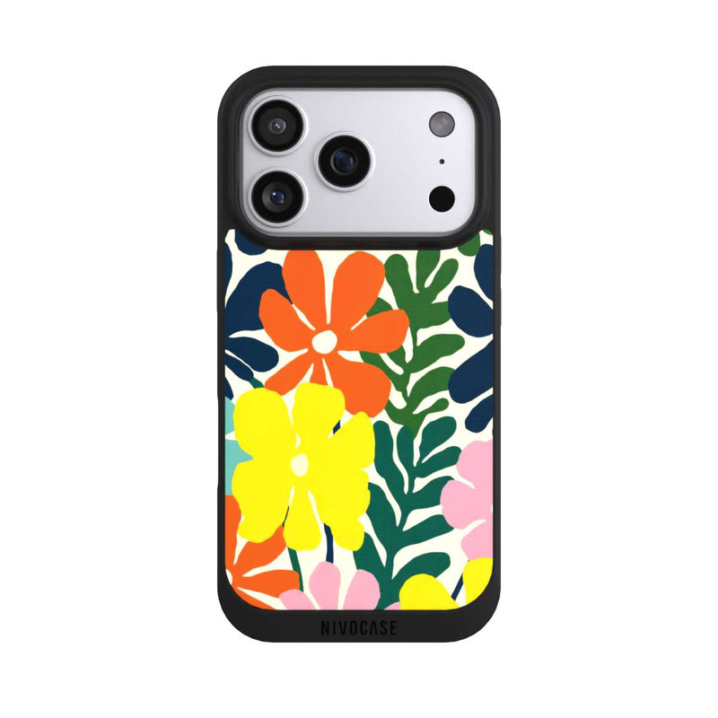 iPhone 17 Pro NIVOpure Blumen Farbenpracht