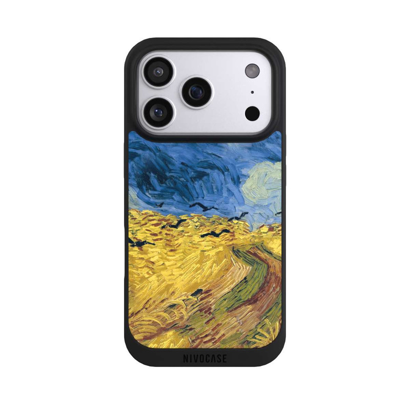 iPhone 17 Pro NIVOpure Wheatfield with Crows by Vincent van Gogh