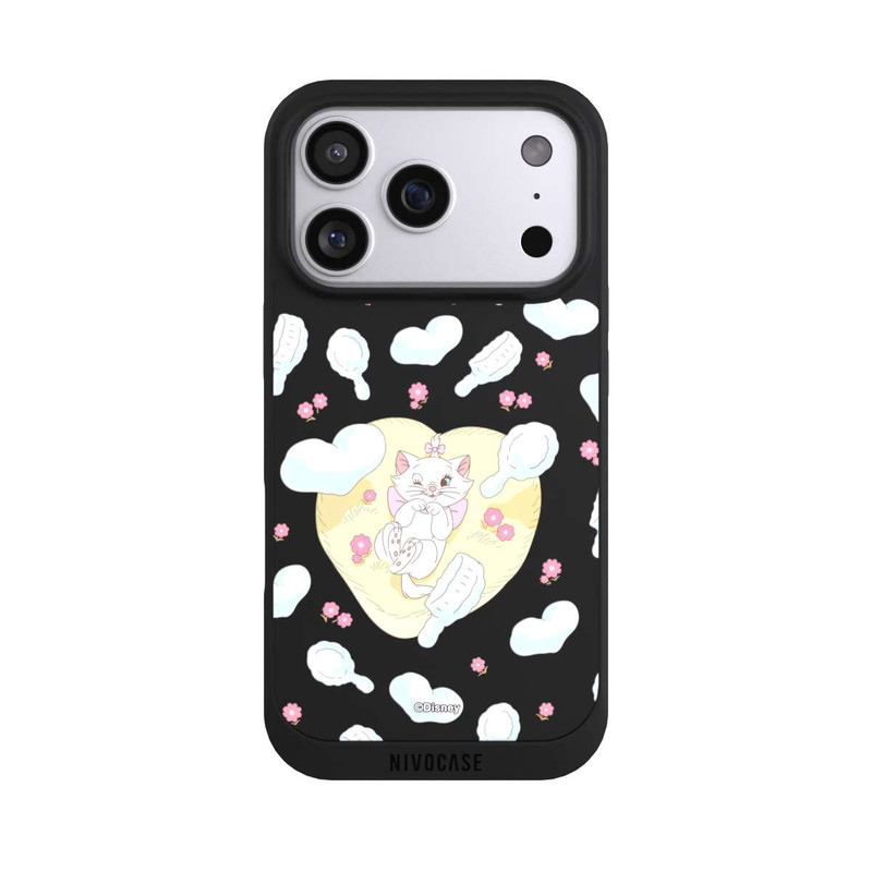 iPhone 17 Pro NIVOpure Aristocats Marie Herzen Gelb Transparent