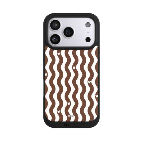 Apple iPhone 17 Pro NIVOpure Micky Muster Braune Wellen