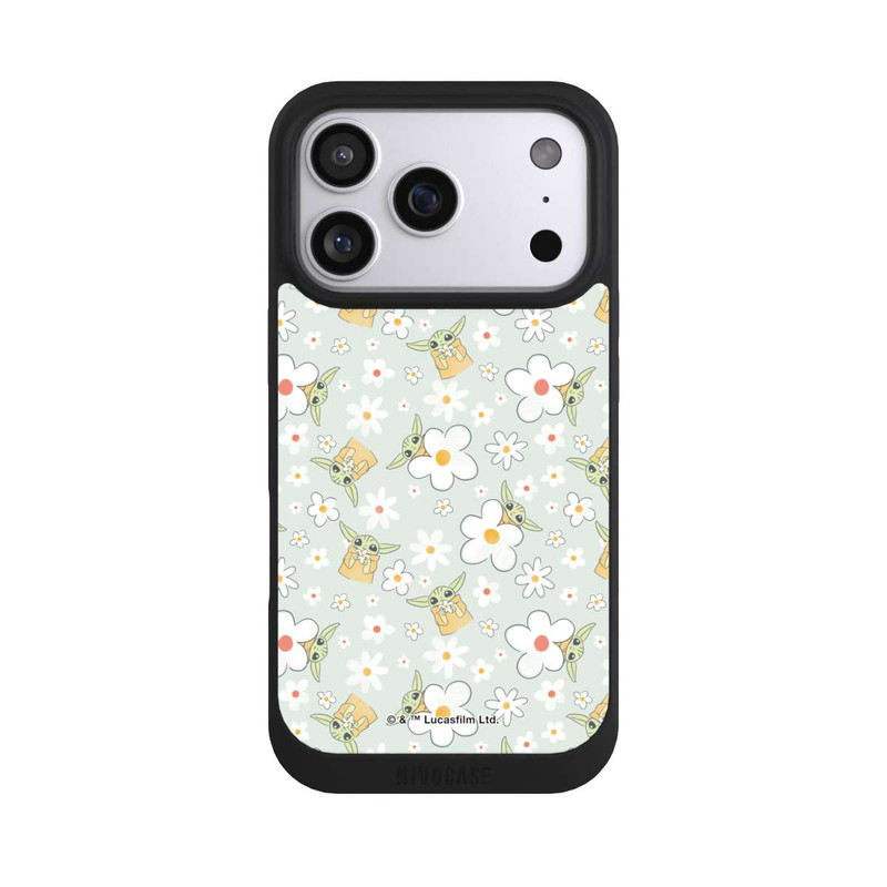 iPhone 17 Pro NIVOpure Baby Yoda Flower Pattern
