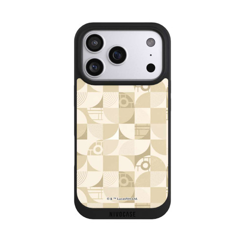 Apple iPhone 17 Pro NIVOpure R2D2 Bauhaus Style Beige