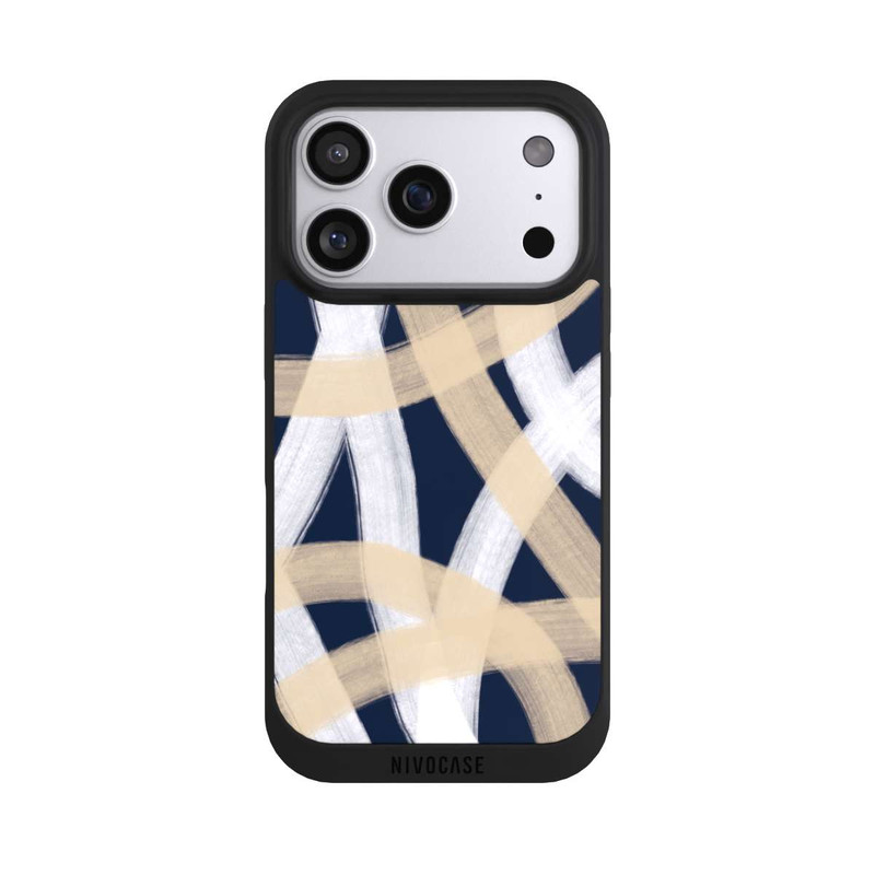iPhone 17 Pro NIVOpure Laced Up Beije Blue
