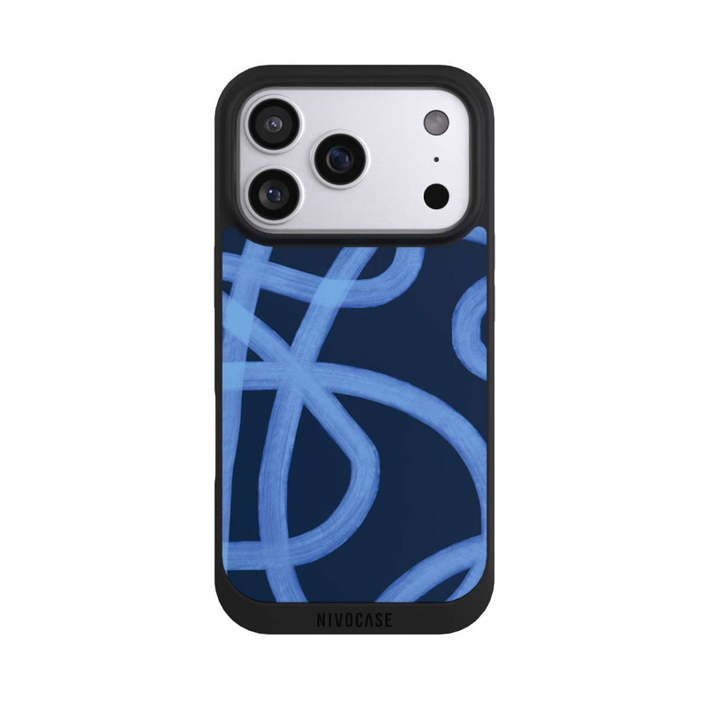 iPhone 17 Pro NIVOpure Laced Up Tones of Blue