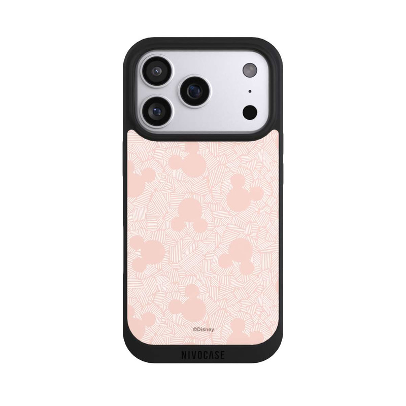 iPhone 17 Pro NIVOpure Disney Mickey Icon Pattern Rose Color