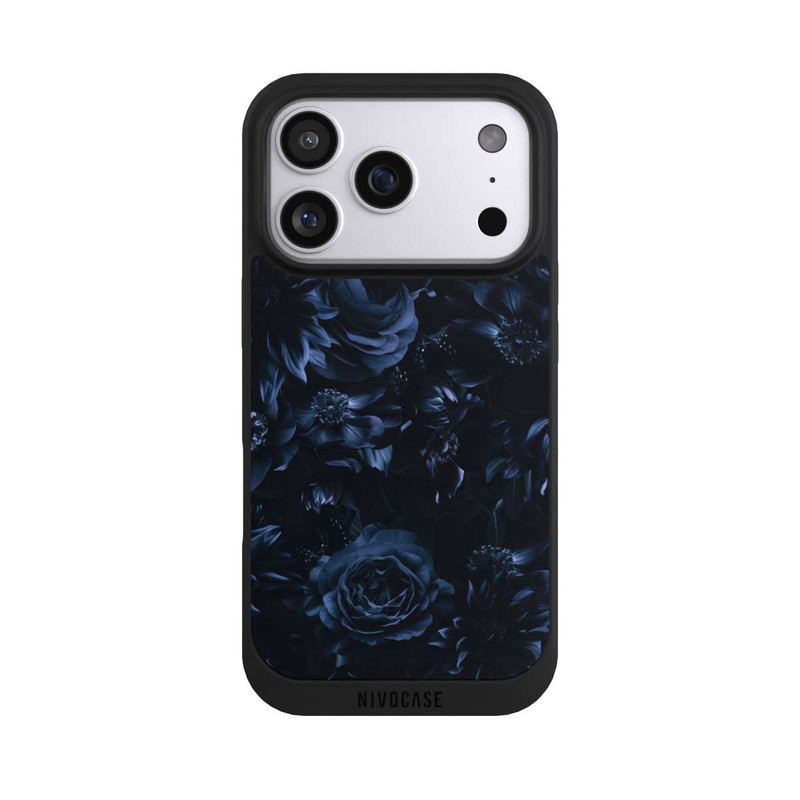 iPhone 17 Pro NIVOpure Shadow Flowers Blue