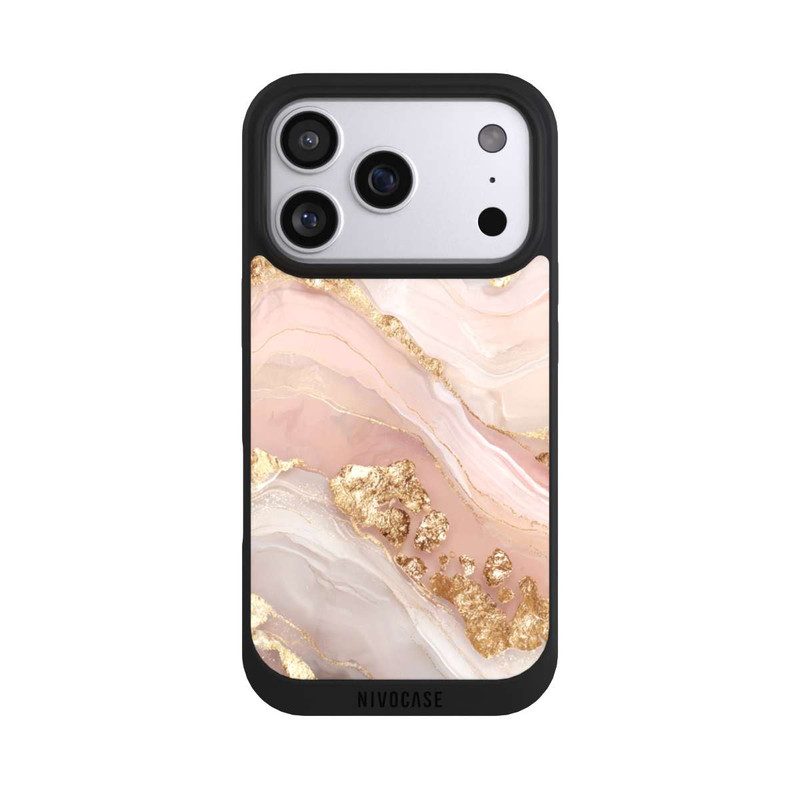 iPhone 17 Pro NIVOpure Eleganz Gold Marmor