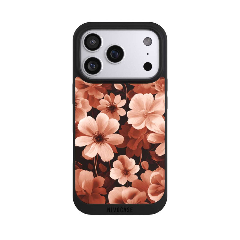 iPhone 17 Pro NIVOpure Rote Negativblumen mit KI
