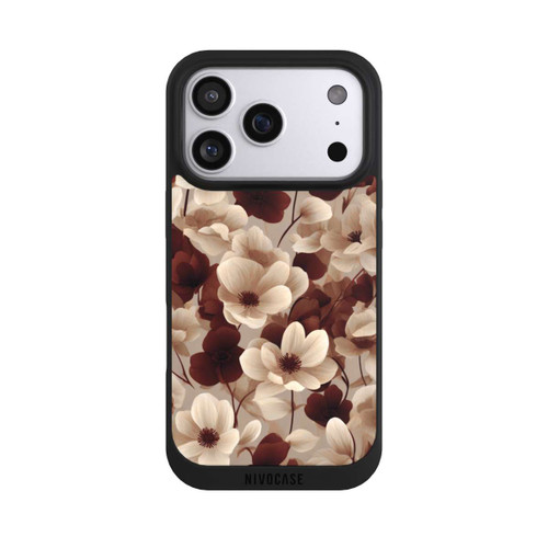 Apple iPhone 17 Pro NIVOpure Naturfarbenes Blumenmuster mit KI
