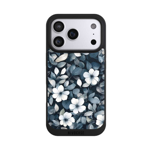 Apple iPhone 17 Pro NIVOpure Blaue Negativblumen mit KI