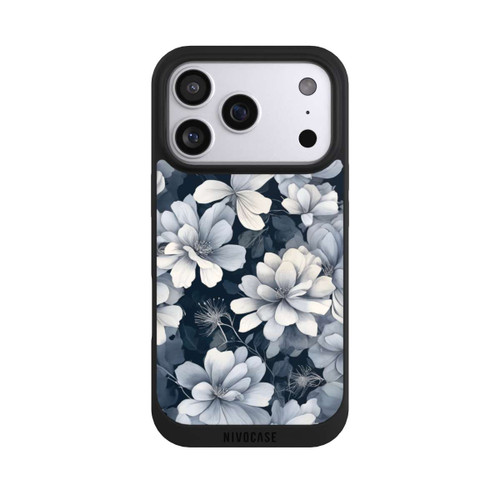 Apple iPhone 17 Pro NIVOpure Negative Flower Blue White with AI