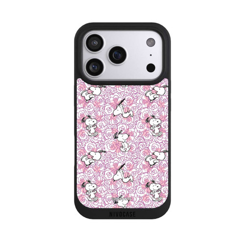 Apple iPhone 17 Pro NIVOpure Peanuts Pink Roses Pattern