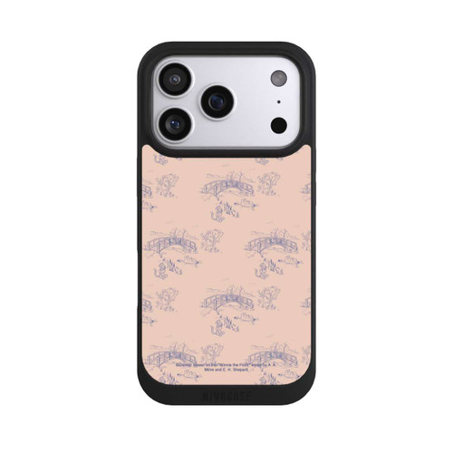 Apple iPhone 17 Pro NIVOpure Winnie the Pooh Retro Pattern Bridges Pink