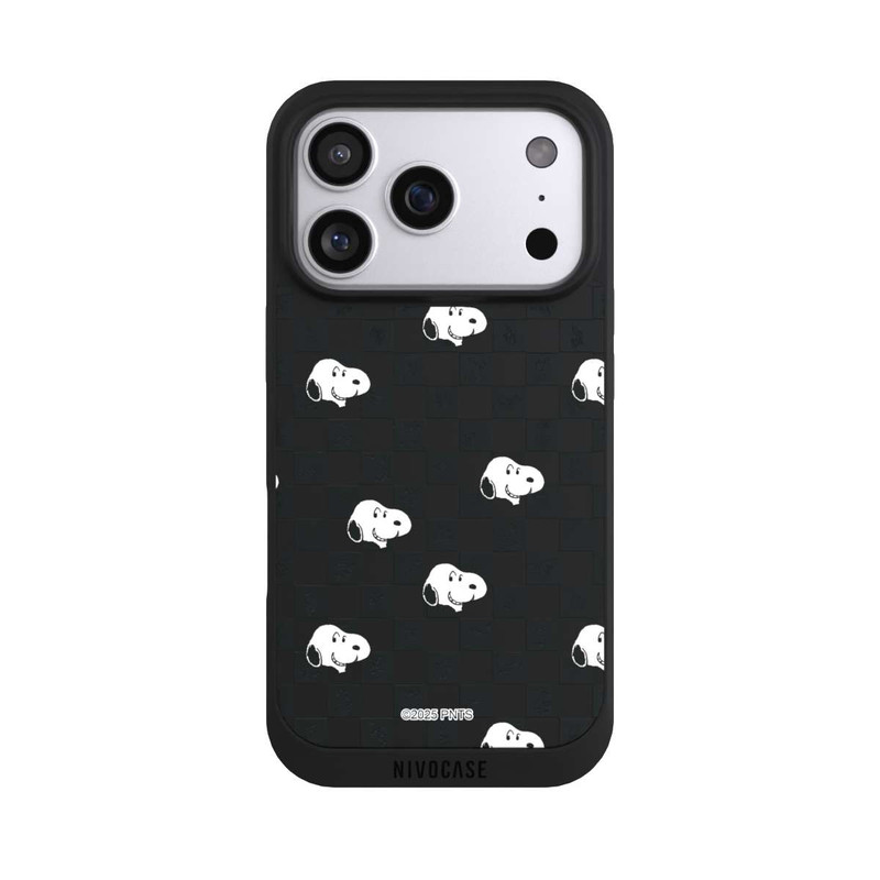 iPhone 17 Pro NIVOpure Snoopy Checked Pattern