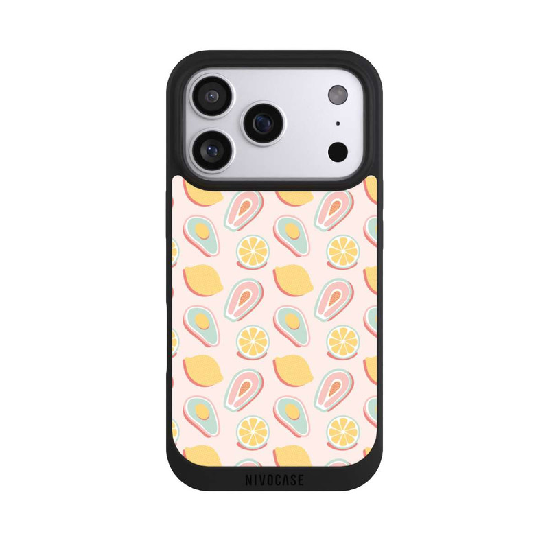 iPhone 17 Pro NIVOpure Sommermuster Pastell