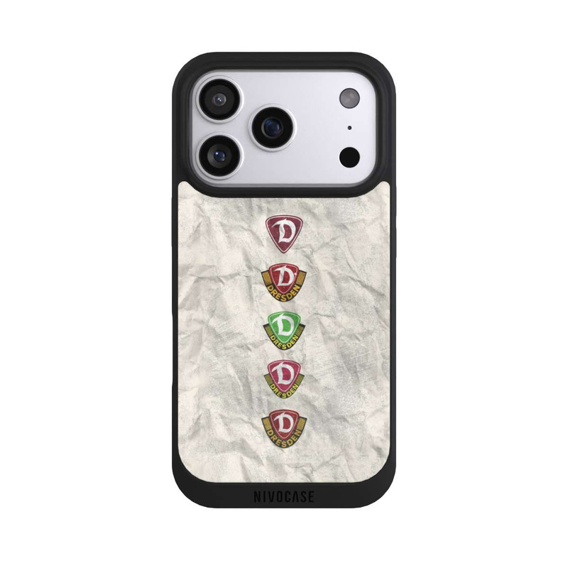 iPhone 17 Pro NIVOpure Dynamo Dresden Logo Historie