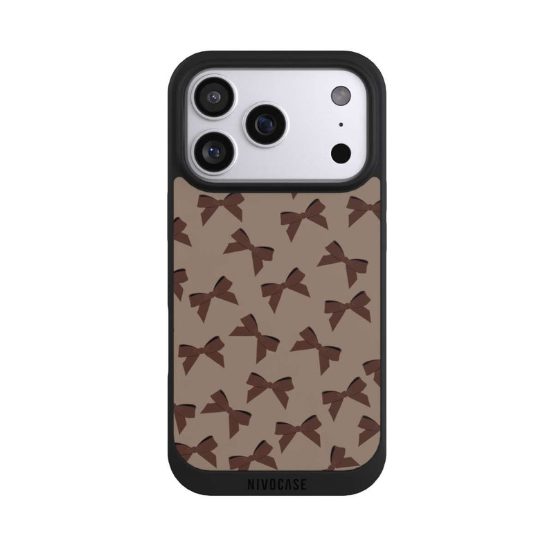 iPhone 17 Pro NIVOpure Christmas Bow Pattern