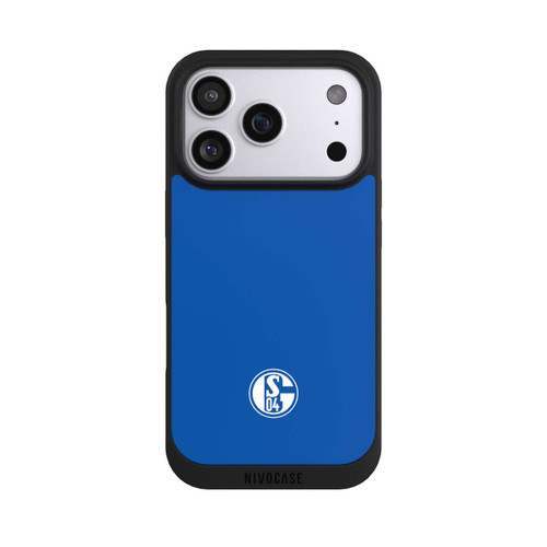 Apple iPhone 17 Pro NIVOpure FC Schalke 04 Logo Blau