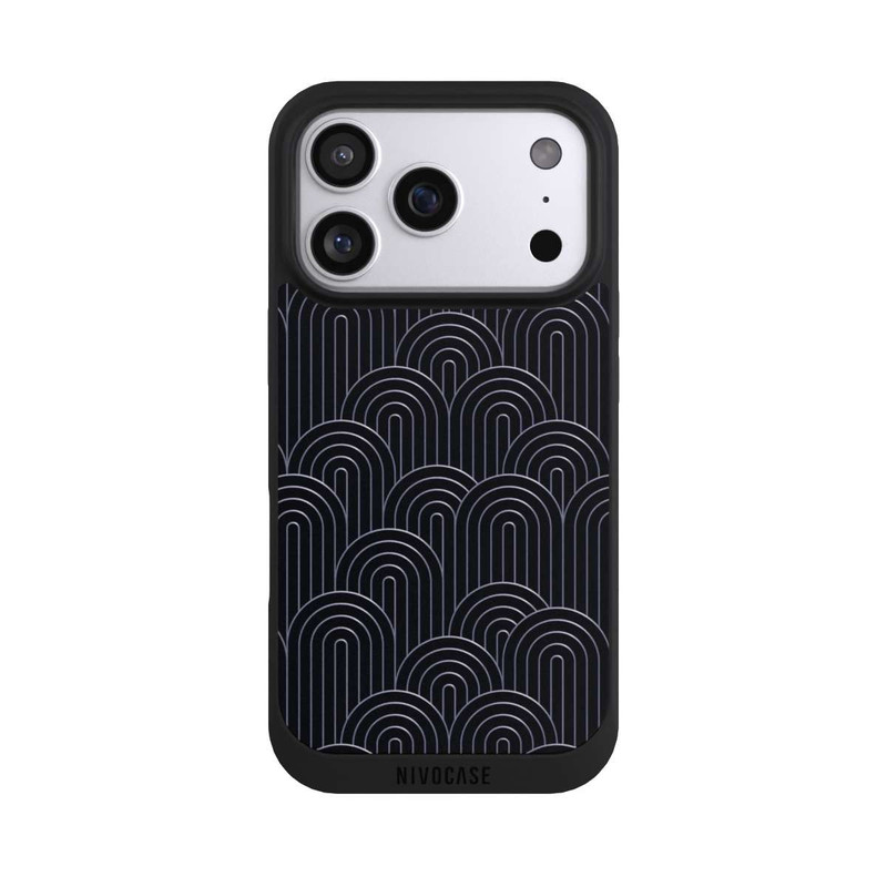 iPhone 17 Pro NIVOpure Art Deco Silber